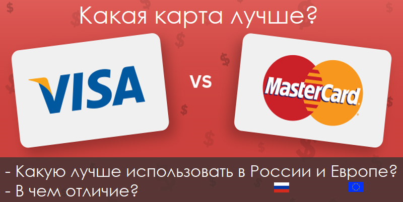 Сравнение Visa vs MasterCard